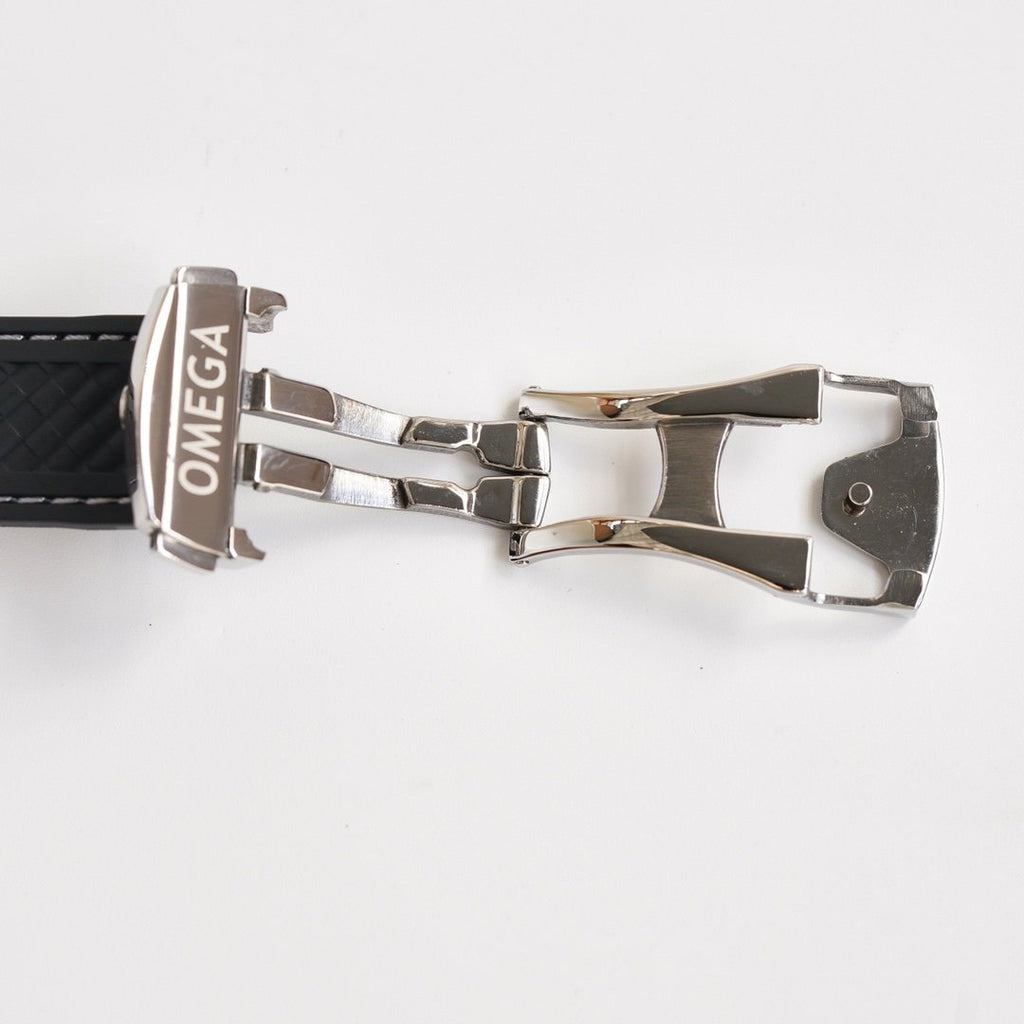 SEAMASTER AQUA TERRA 41MM STEEL CASE RUBBER STRAP